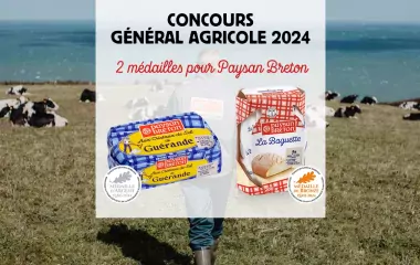 Concours général agricole 2024 médaille paysan breton